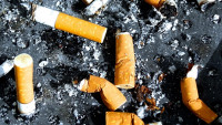 cigarety nedopalky